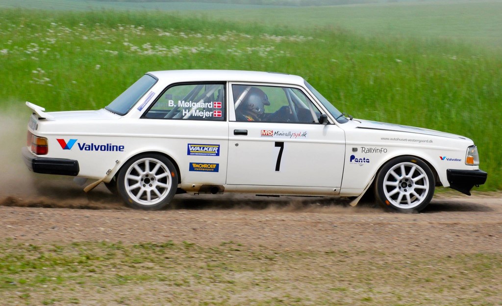Heino Mejer og Bo Mølgaard henter topplacering i Anderup El Rally 2016 (
(Foto: Beyer Rally Photo)
